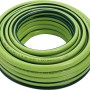 Aufgerollter, grüner Gartenschlauch Cord Standard, 20 m lang.