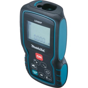 Makita LD080P Entfernungsmesser, 80 m Reichweite, für präzise Messungen.
