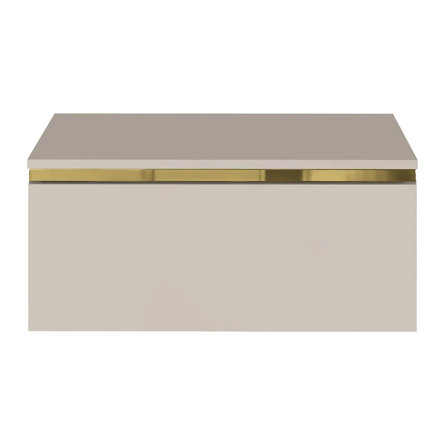 Vente-unique Nachttisch Vukia Beige 48.5 cm