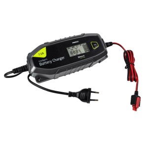 Pro User Mikroprozessor Ladegerät 7,5A für Blei-, AGM-, Gel- & Lithium-Batterien mit LCD-Anzeige.