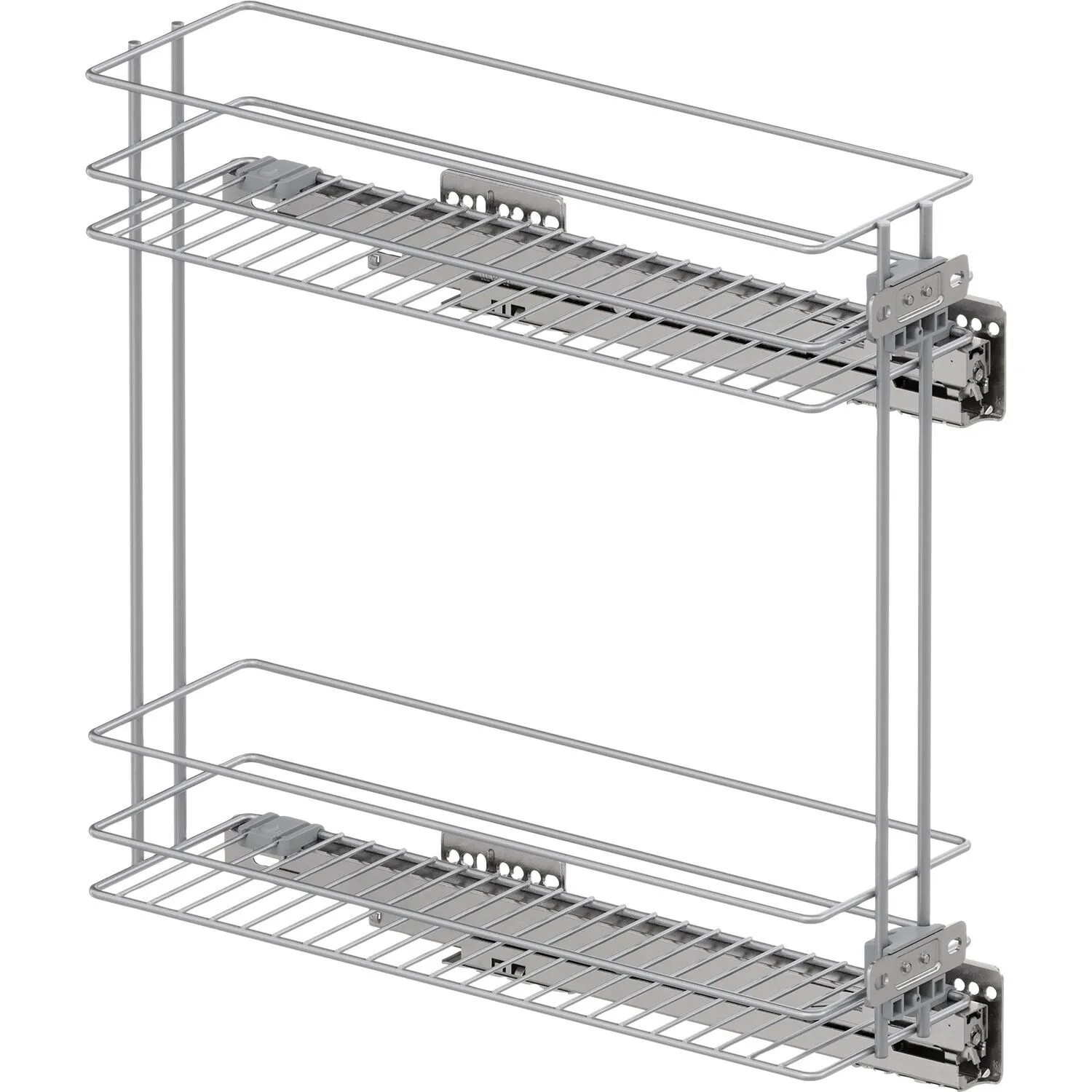 Vauth-Sagel Drahtkorb Sub Slim Classic Rack Korpusbreite 200 mm Stahl Silber