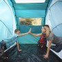 Geräumiges Pavillo Family Ground 4 Zelt mit Familie beim Campen. Camping & Zubehör.