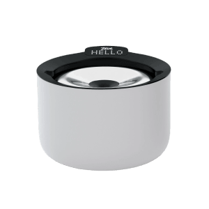 Zeus Smart Trinkbrunnen Oasis Plus, grau, 3 l. Hundenapf mit App-Steuerung.