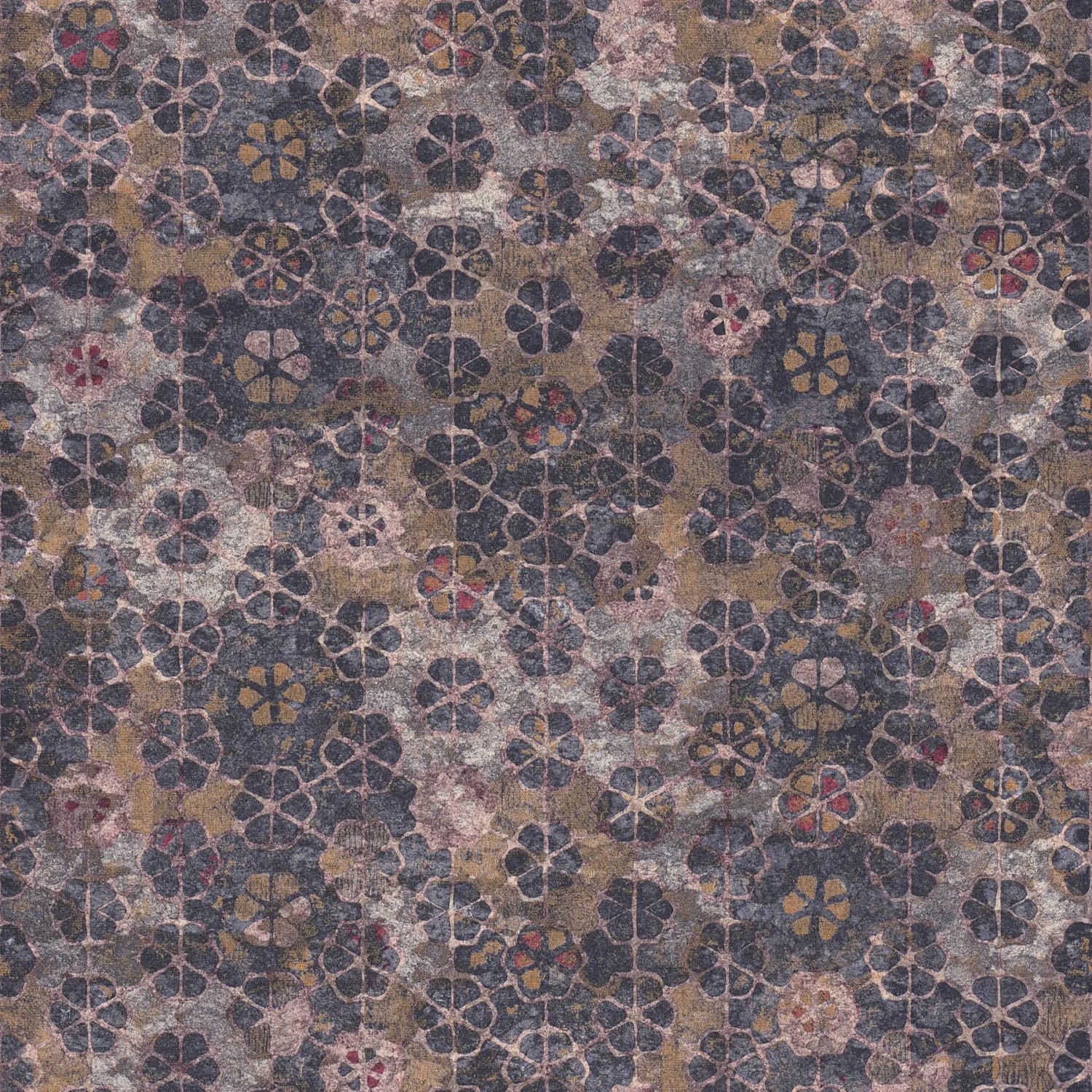Tadessi Tapete Fliesenoptik M1-No.363 Vliestapete in Violett