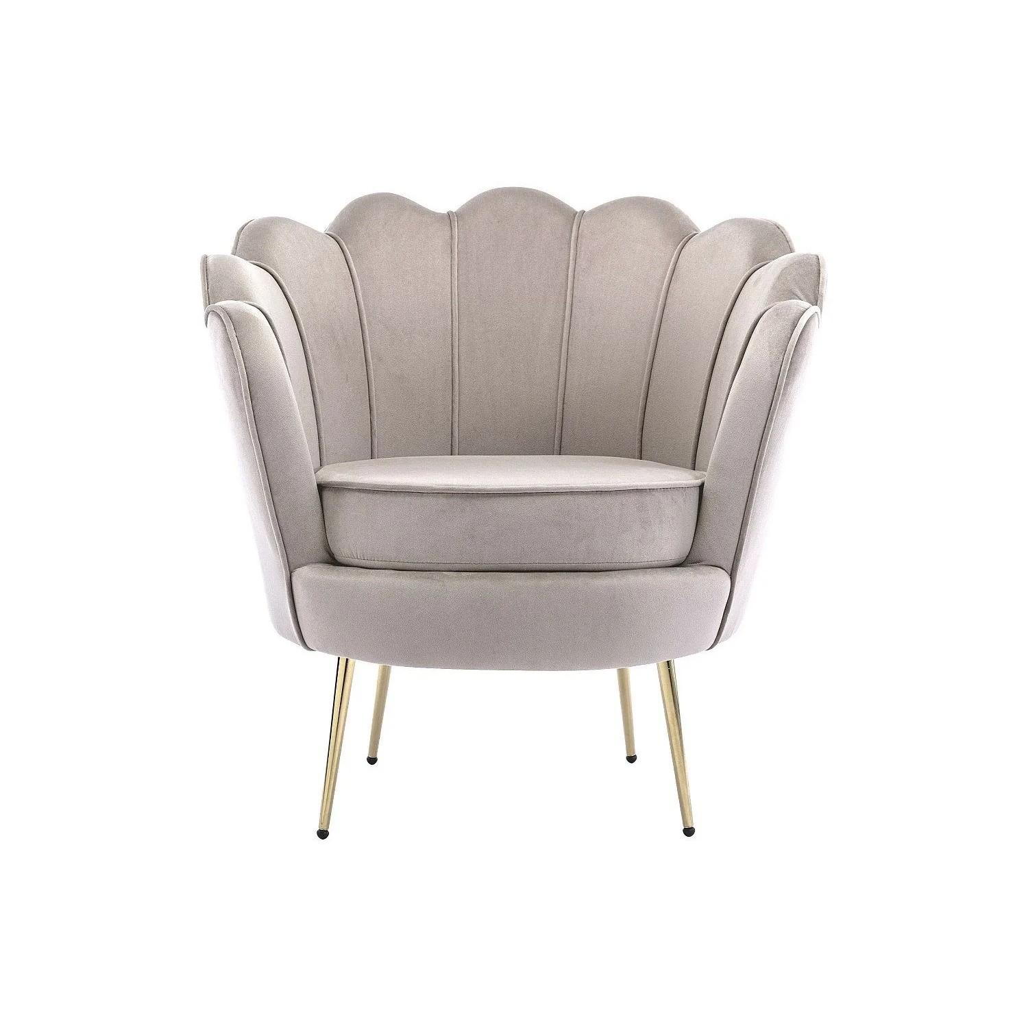 Vente-unique Sessel Mit Gerader Rückenlehne Dandelion Taupe 78 cm