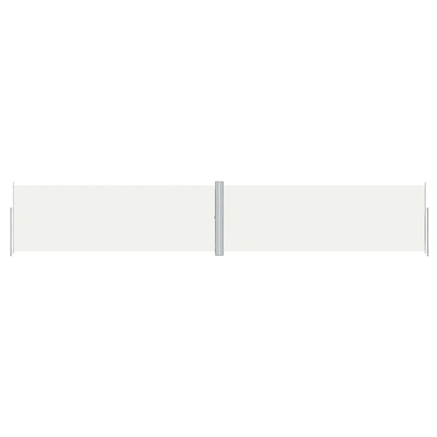 vidaXL Seitenmarkise Ausziehbar Creme 180x1000 cm 318037
