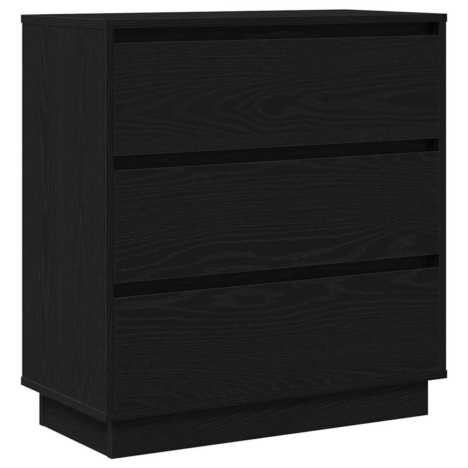 vidaXL Nachttisch mit Schwarz 71 x 34,5 x 75 cm Holzwerkstoff 869635 günstig online kaufen
