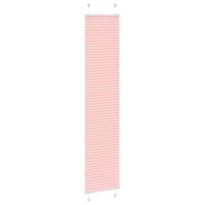 vidaXL Plissee Rosa 50x200 cm Stoffbreite 49,4 cm Polyester 4015456