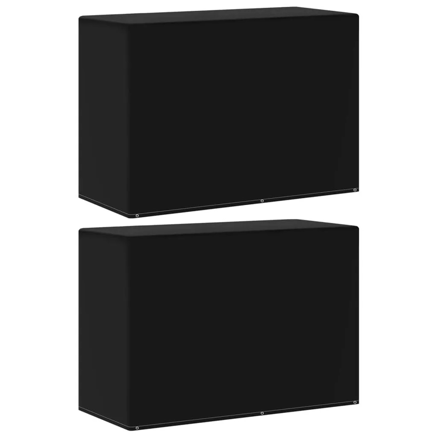 vidaXL Abdeckungen für Gartenmöbel und Gasgrills 2 Stk 180x80x125 cm 3082847