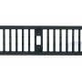 ACO Galaline Gussrost, 0,5 m, schwarz, 18 mm Schlitzweite für Entwässerungsrinnen.