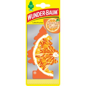 Wunderbaum Orange Juice Lufterfrischer im Tannenbaum-Design.