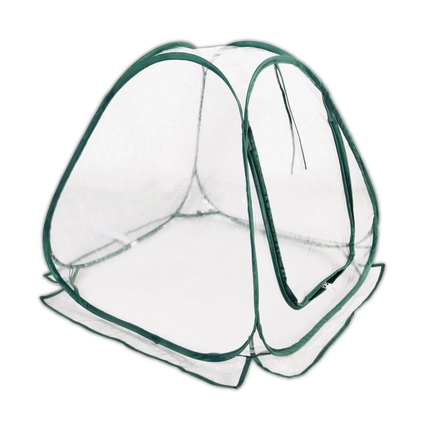 Lex Pop-Up Gewächshaus Frühbeet Klein Reisverschluss PVC-Abdeckung Treibhaus Schutz