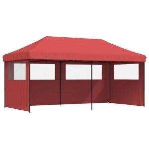 vidaXL Party-Zelt Bordeauxrot 292 x 580 x 315 cm Oxford-Stoff 42023657