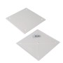 Weißer PVC Randdeckel 170x170 mm für Unterputzdosen.