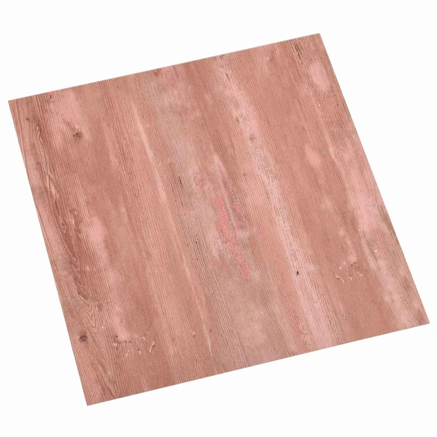 vidaXL Bodenplatten 55 Stk Rot 5,11 m² PVC 42046343