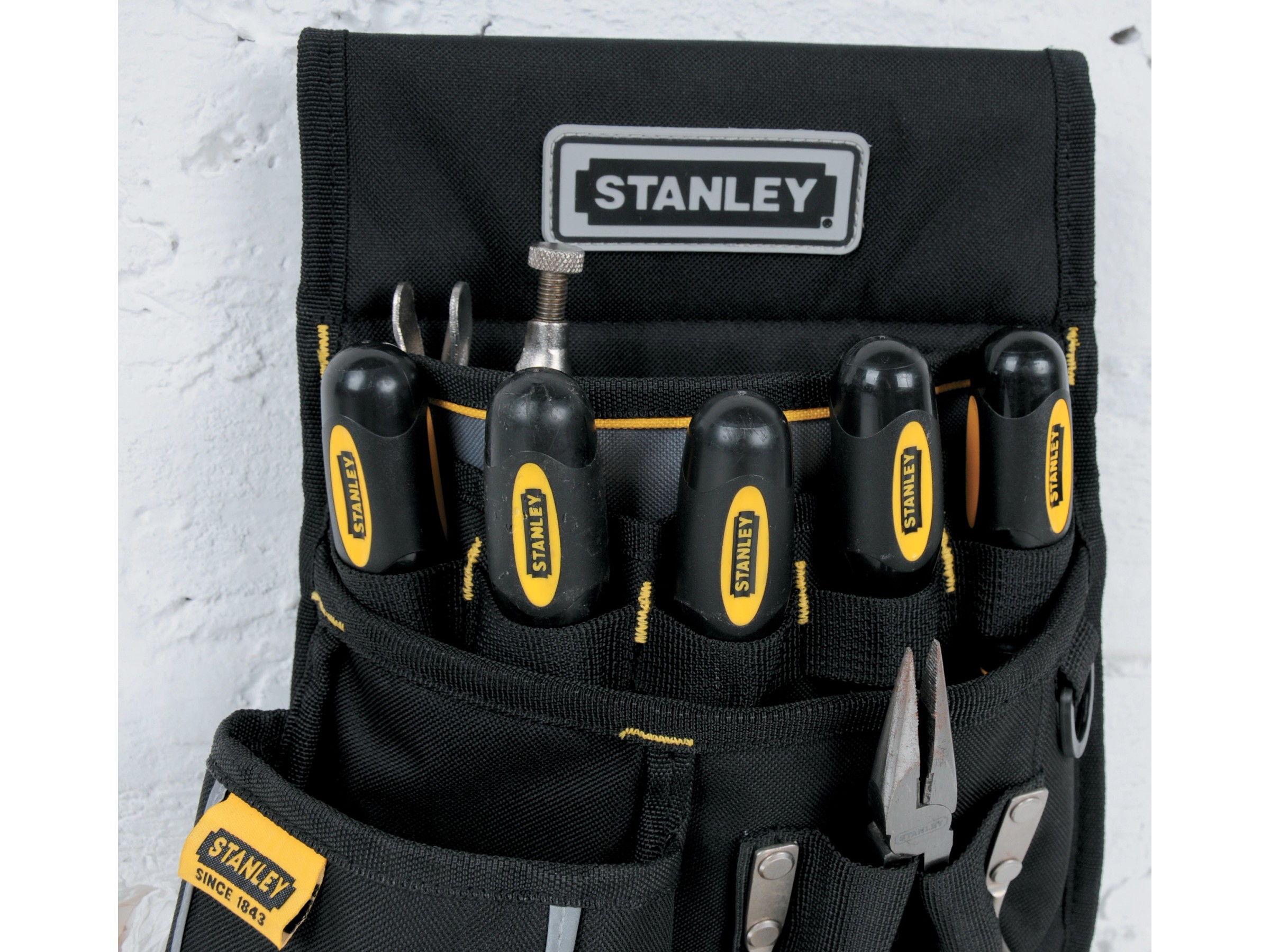 BWOLF HANK Werkzeuggürtel - Leichter Polyester Gürtel Mit 7 Fächern