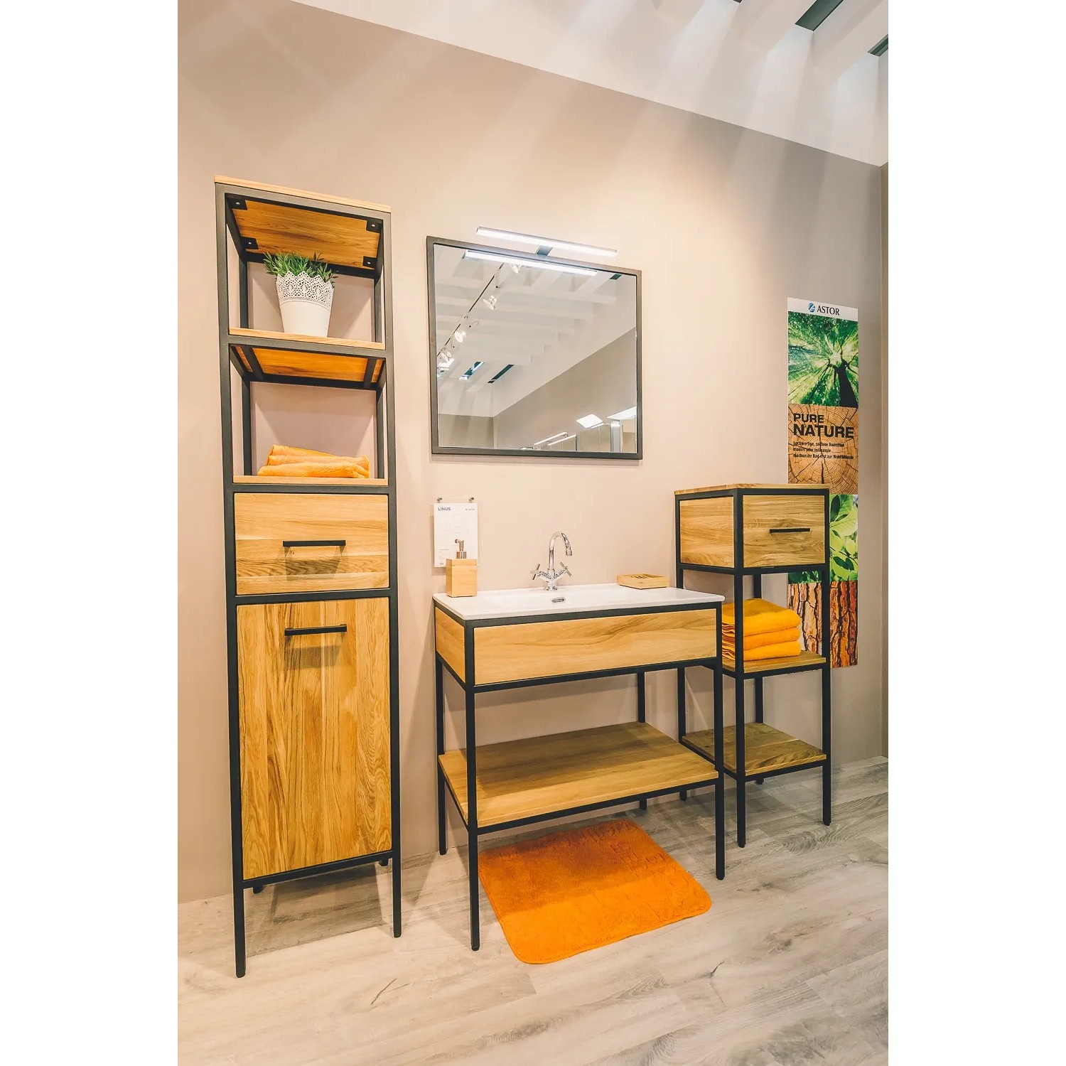Astor Waschbeckenunterschrank 80 cm Linus kaufen bei OBI