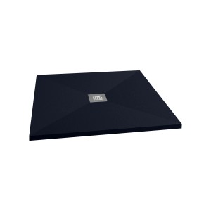 Schulte Duschwanne ExpressPlus Extraflach Quadrat 120 cm x 120 cm Anthrazit