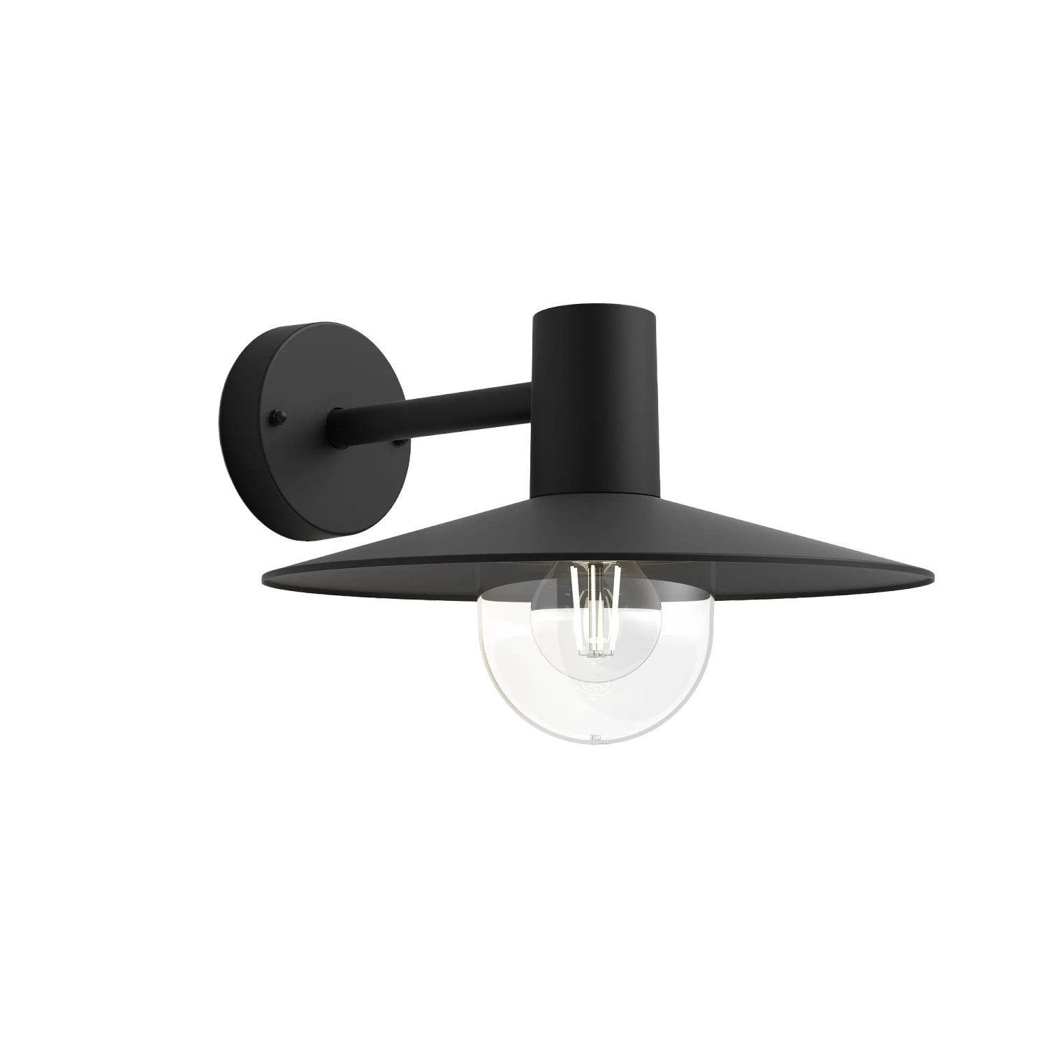 Philips Wandleuchte Skua Schwarz 21,8 cm x 34,3 cm x 30 cm