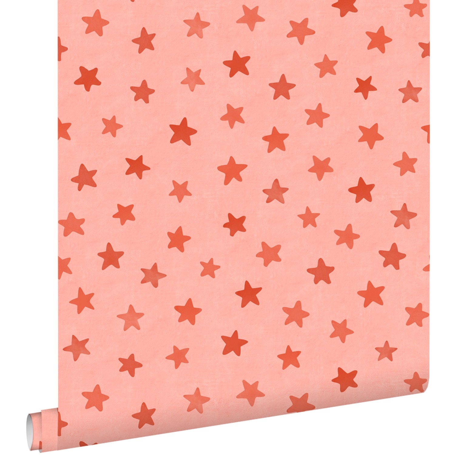 ESTAhome Tapete Kleine Sterne Rosa Und Rot 50 X 900 Cm 131710 günstig online kaufen
