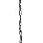 Antik-schwarze Pendelleuchte Matrix 2 von Brilliant, 34 cm, mit Käfigschirm und Kette.
