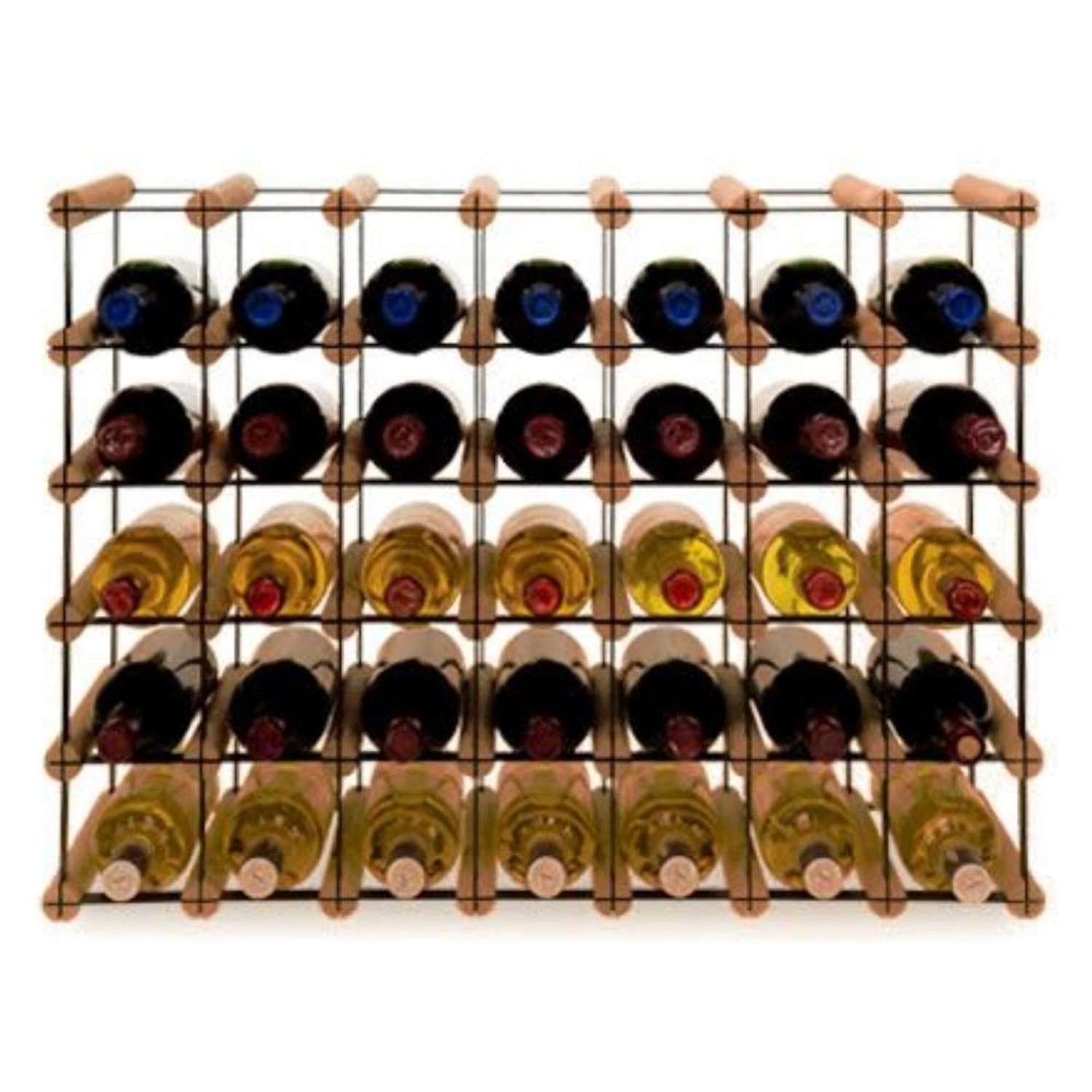 PROREGAL Modulares Weinregal Vinotega Mod Metal HxBxT 52,5 x 72,5 x 24,5 cm günstig online kaufen