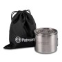 Petromax Kochbecher aus Stahl, 750 ml, mit Transportbeutel für Camping & Outdoor.
