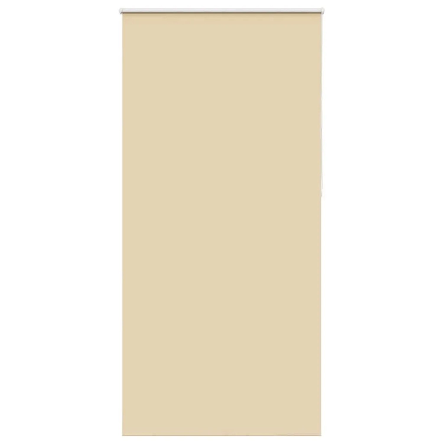 vidaXL Verdunkelungsrollo Beige 95x230cm Stoffbreite 90,7 cm Polyester 4010 günstig online kaufen