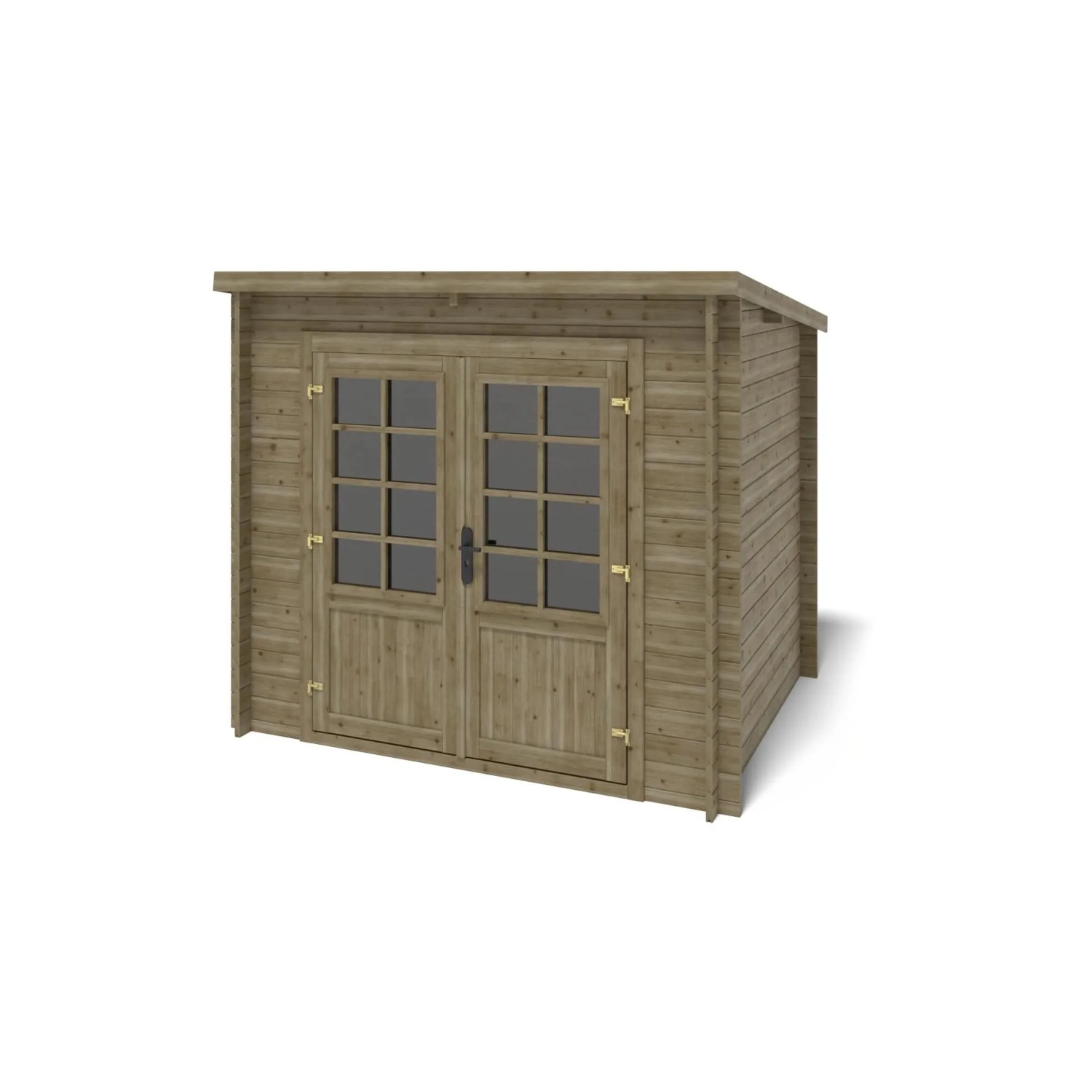Altanka Gartenhaus   Gerätehaus 5 m2   2.5x2 m   28 mm   Imprägniert   DOM7 günstig online kaufen