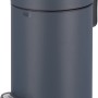 baliv Tretmülleimer, 3 l, Metall, Anthrazit. Kosmetikeimer mit Tretfunktion für Bad & WC.