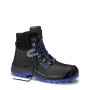 Schwarzer Elten Sicherheitsschnürstiefel Alessio Steel Mid ESD S3, Größe 48.