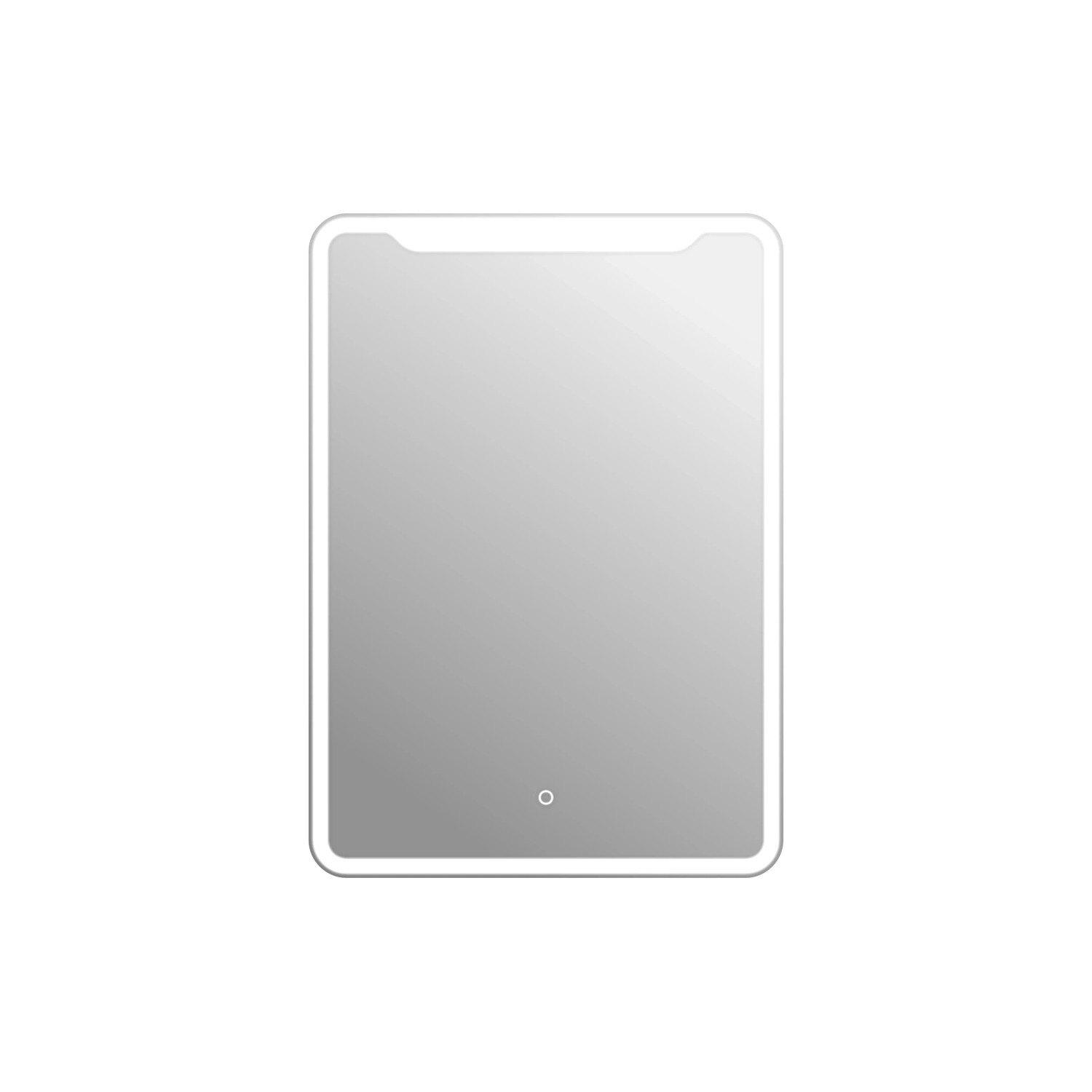 Kristall-Form Lichtspiegel Sorrent LED 50 cm x 70 cm Rechteckig günstig online kaufen