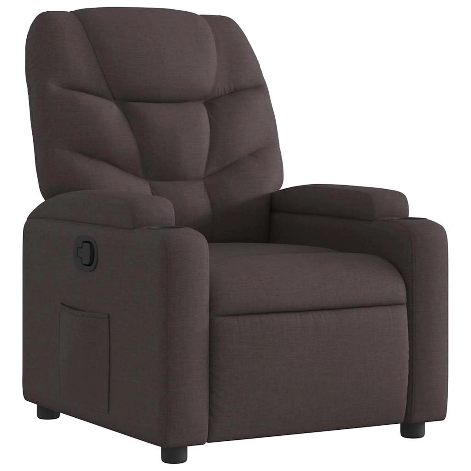 vidaXL Relaxsessel Dunkelbraun Stoff 372446 günstig online kaufen