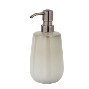 Schöner Wohnen Seifenspender Marano, beige Keramik mit Kupfer-Pumpe, 480ml