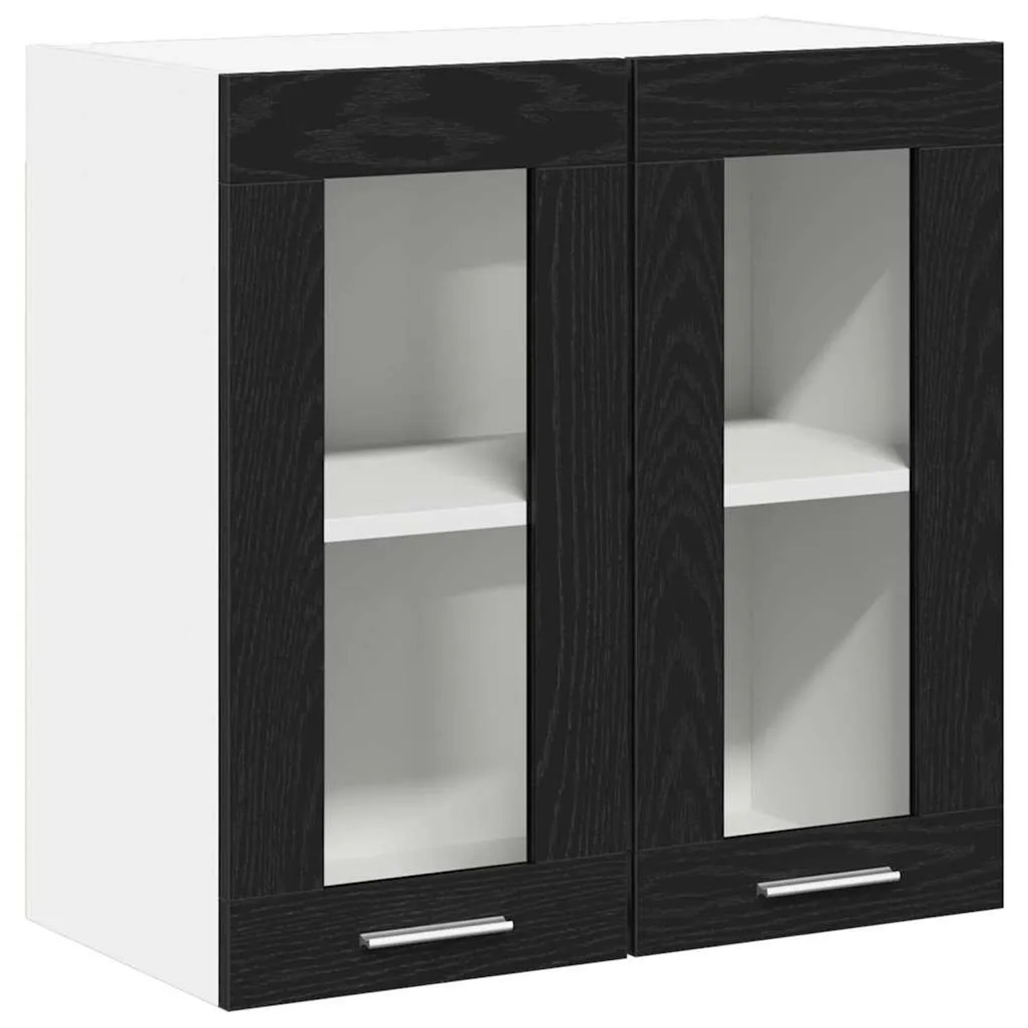 vidaXL Hängeschrank Schwarz Eichen-Optik 60 x 31 x 60 cm Holzwerkstoff 8631 günstig online kaufen