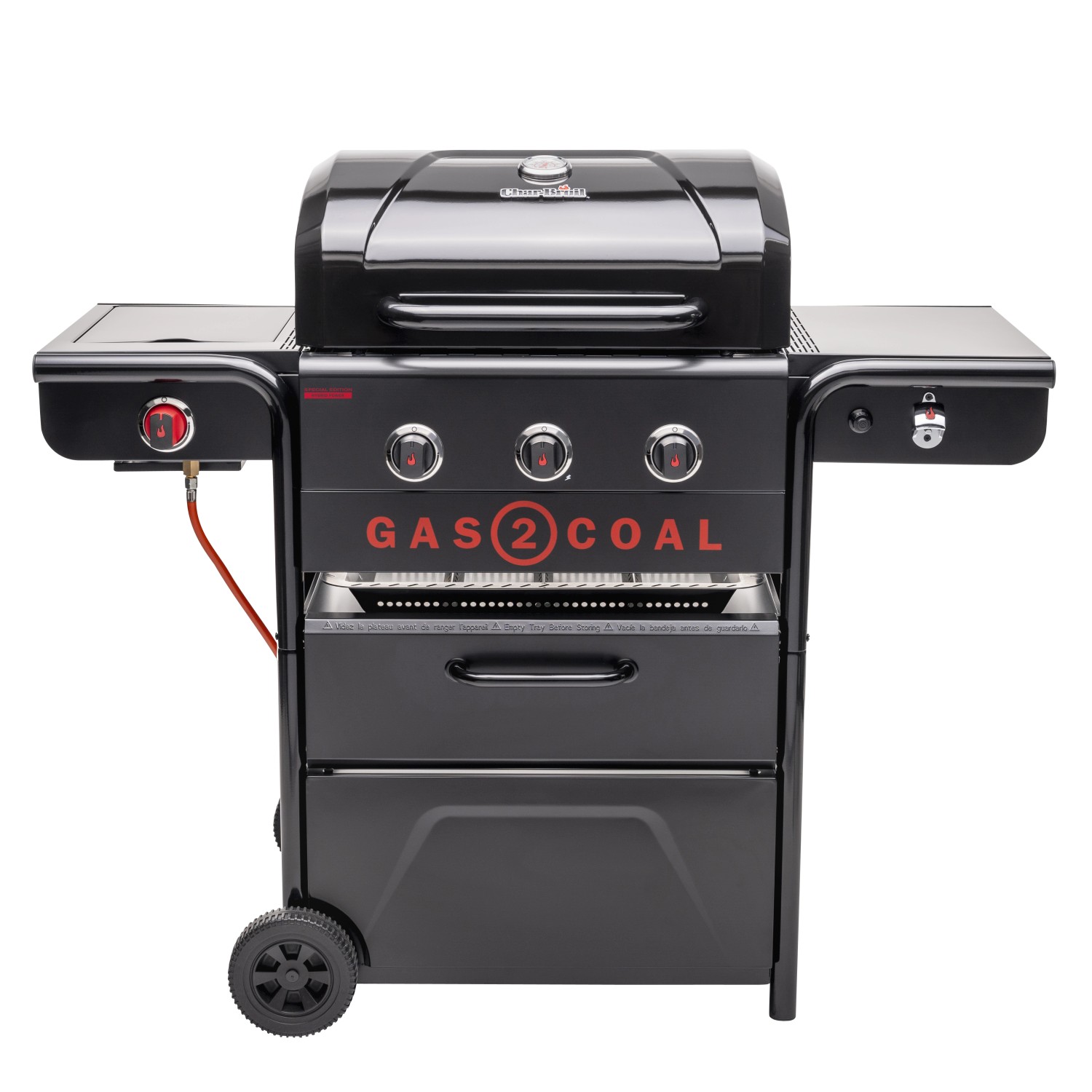 Char-Broil Gas & Holzkohle Hybridgrill Gas2Coal Special Edition 3 mit 3 Bre günstig online kaufen