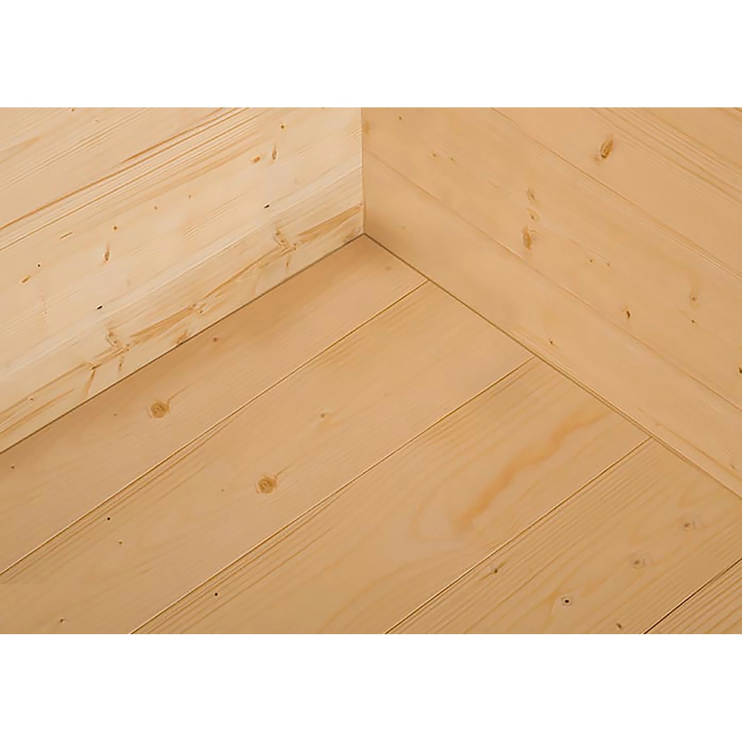 Weka Fußboden für Holzgerätehaus Easy A