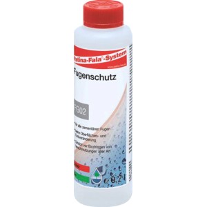 Patina Fugenschutz 0,2 l Flasche für Fliesenfugen, schützt vor Schmutz und Schimmel.