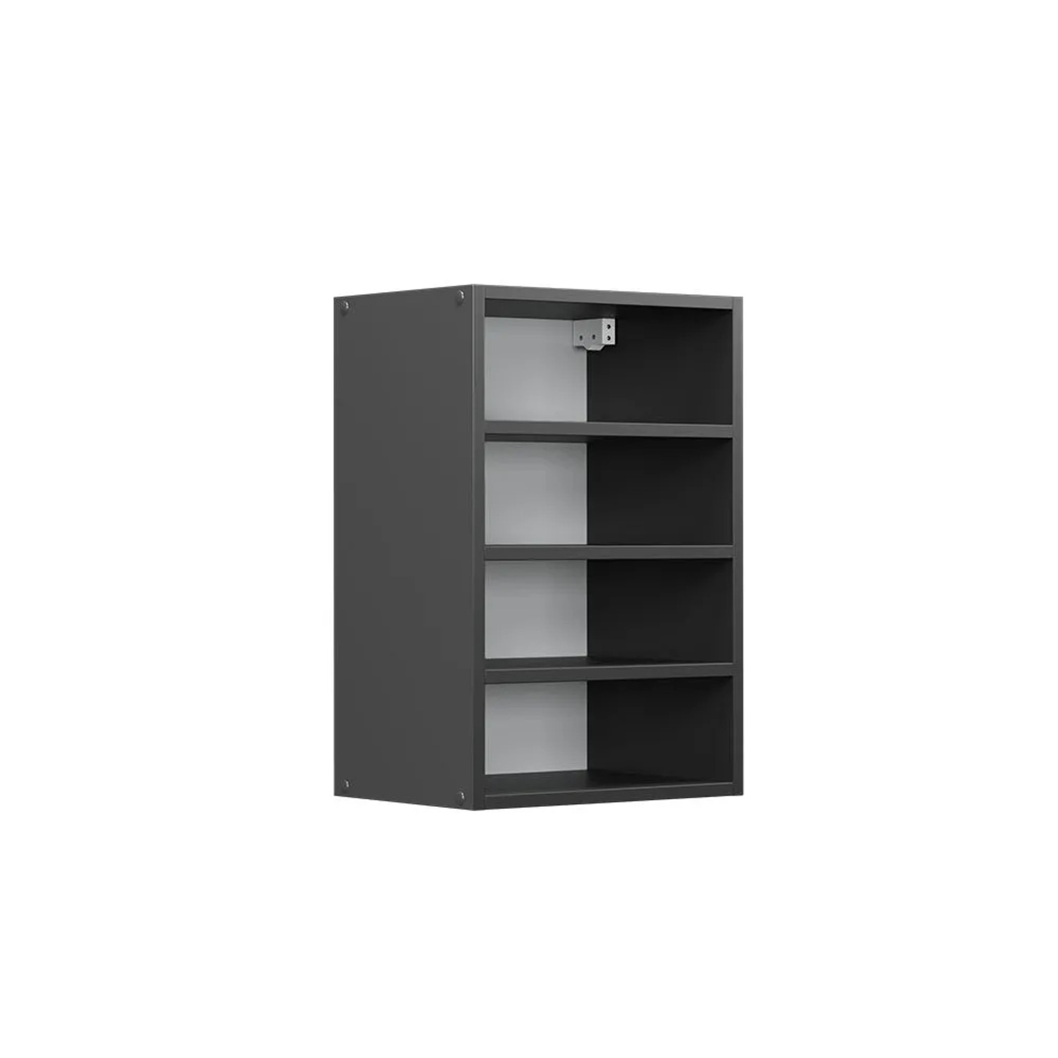 Vicco Hängeschrank R-Line Offener Küchenschrank Anthrazit Anthrazit 40 cm