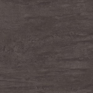 Dunkle, polierte Feinsteinzeug Bodenfliese in Steinoptik, 60x60 cm.