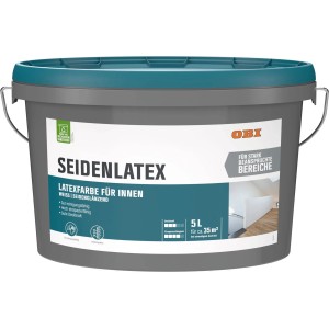 OBI Seidenlatex Weiß seidenglänzend 5 l
