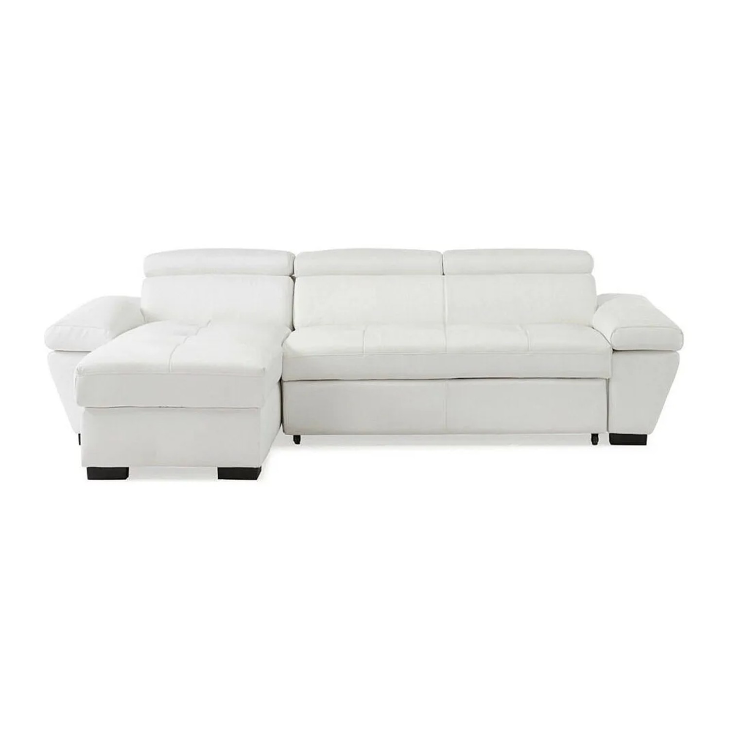 Vente-unique Schlafsofa Jonova Weiß 256 cm