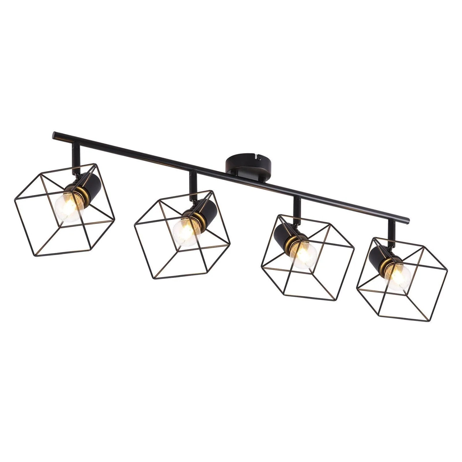 NETTLIFE Deckenstrahler aus Metall Schwarz-46