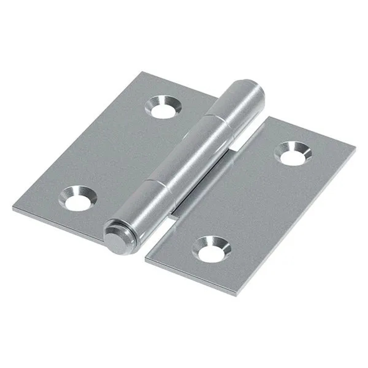 FeNau Scharnier Stahl 30x30 mm Mit Festem Zapfen Verzinkt