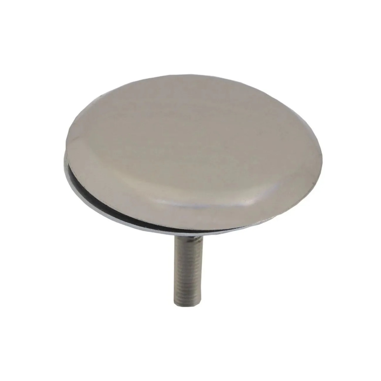 Ich-Zapfe Blindstopfen für Schanksäule Matt Metall 40 mm