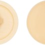 LUX Abdeckkappen PZ2, Beige, 30 Stück, für Spanplattenschrauben und Universalschrauben.