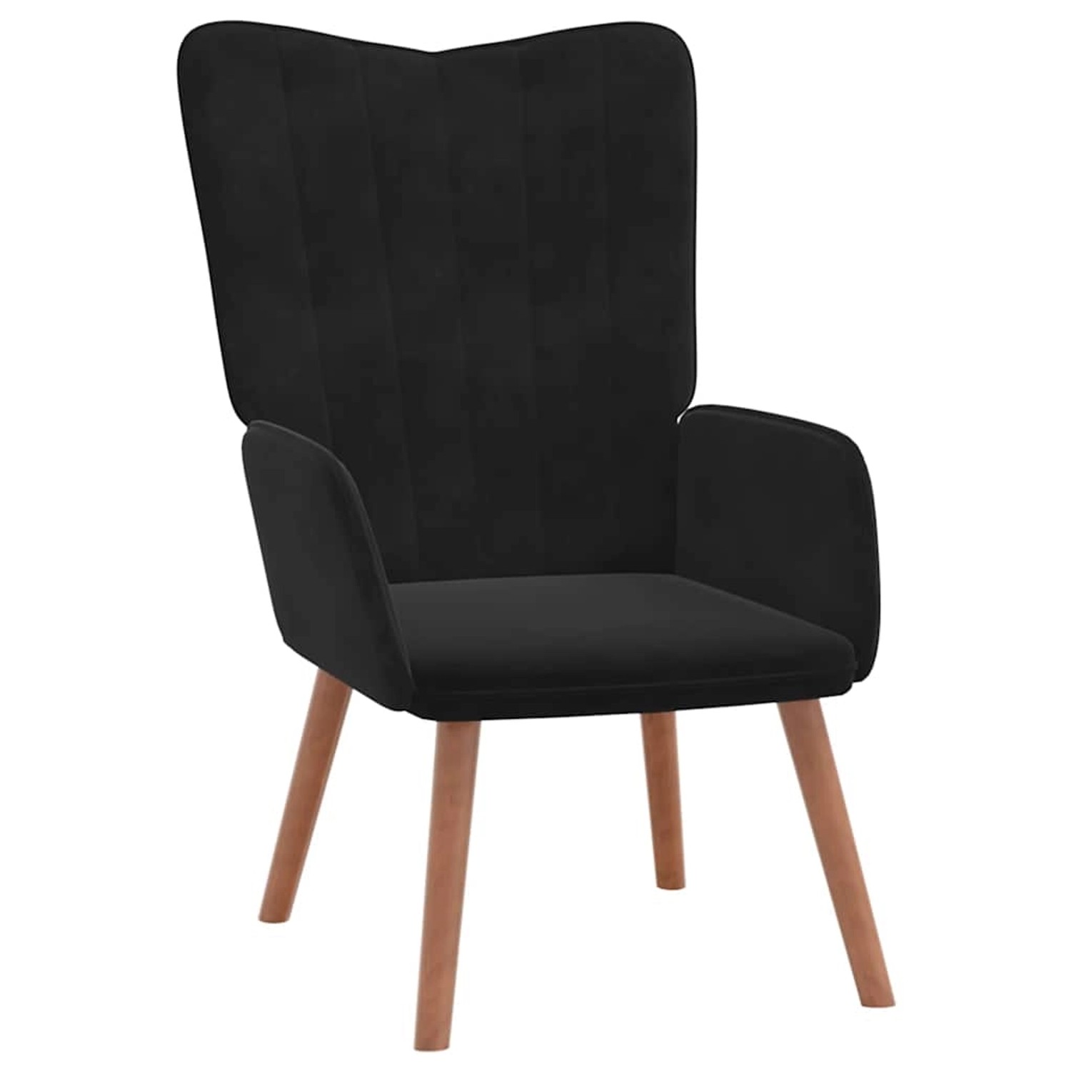 vidaXL Relaxsessel Schwarz Samt 327661 günstig online kaufen