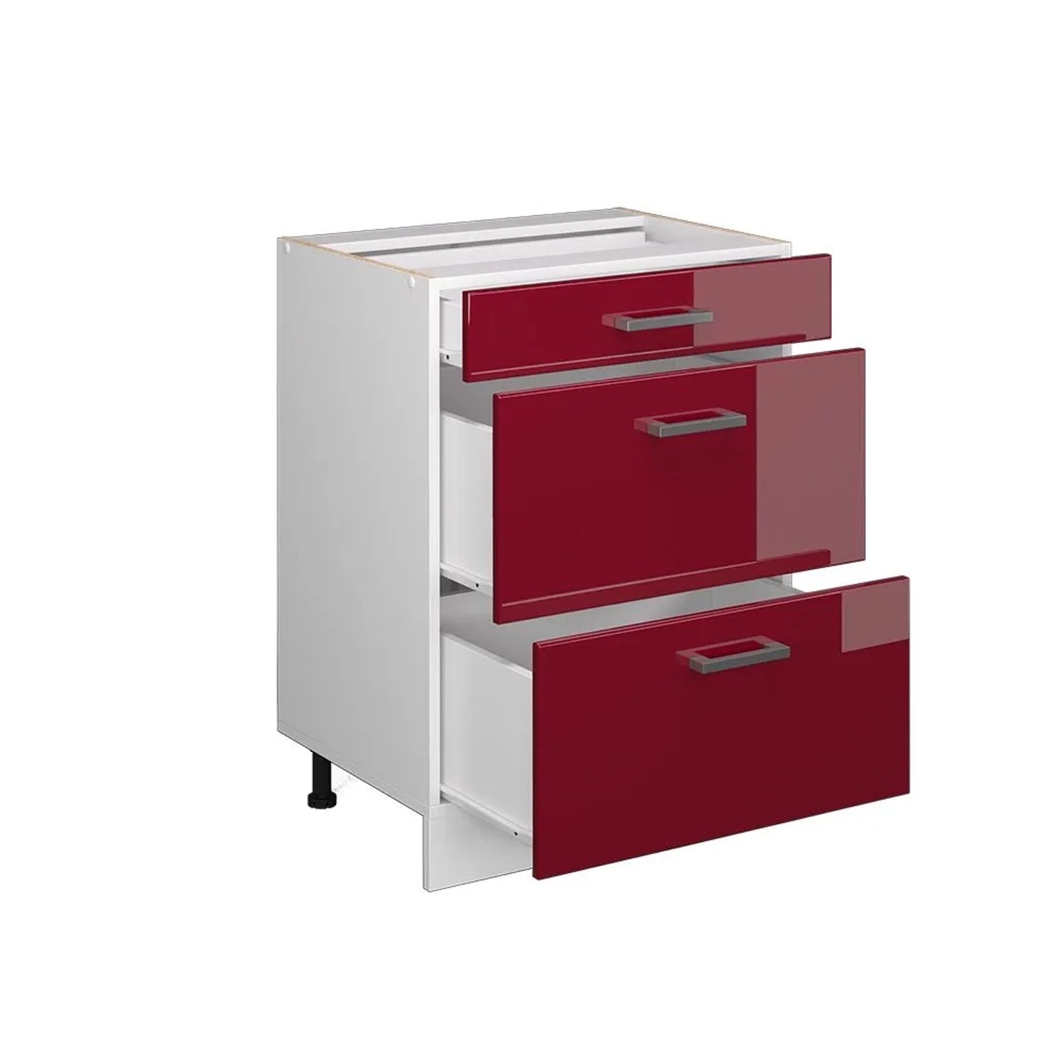 Vicco Küchenunterschrank ohne Arbeitsplatte 60 cm mit Schubladen kaufen bei OBI