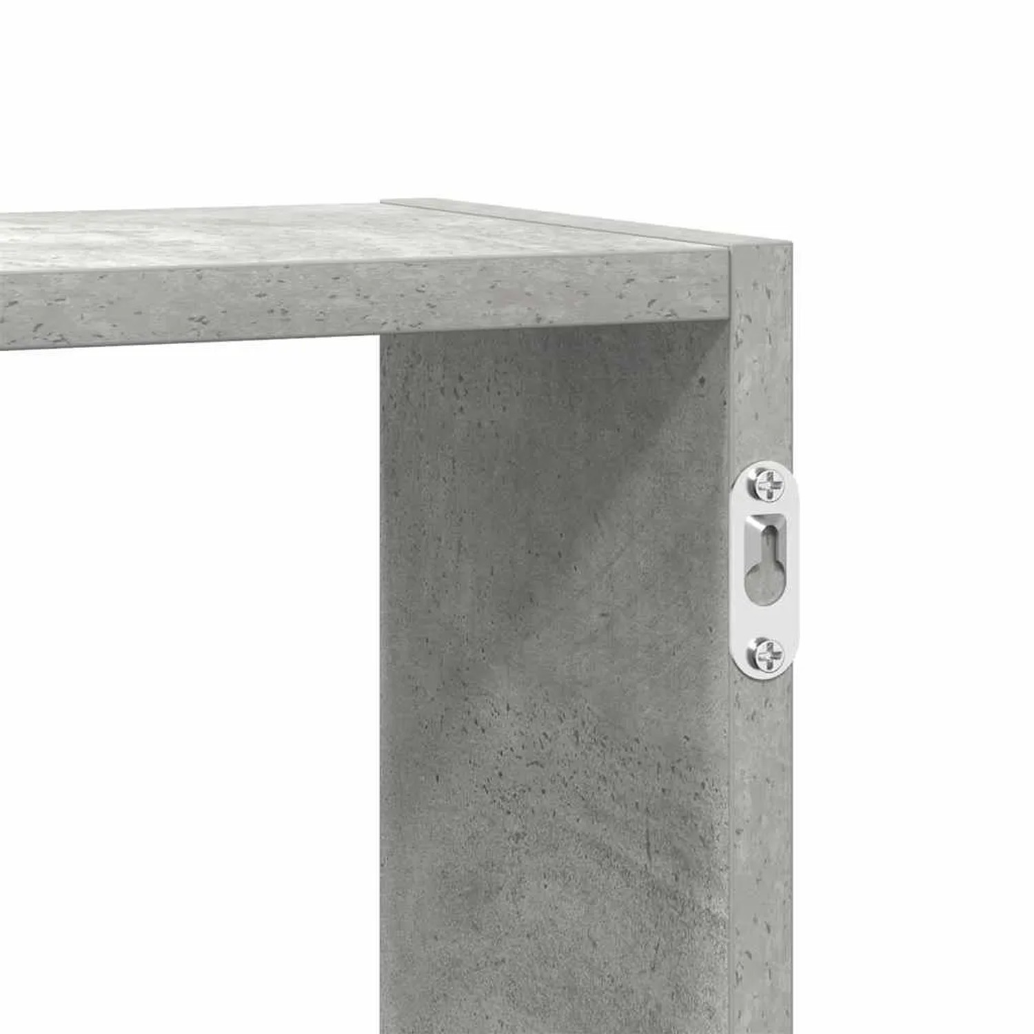vidaXL Würfelregal 5 Fächer Betongrau Holzwerkstoff 859998_8