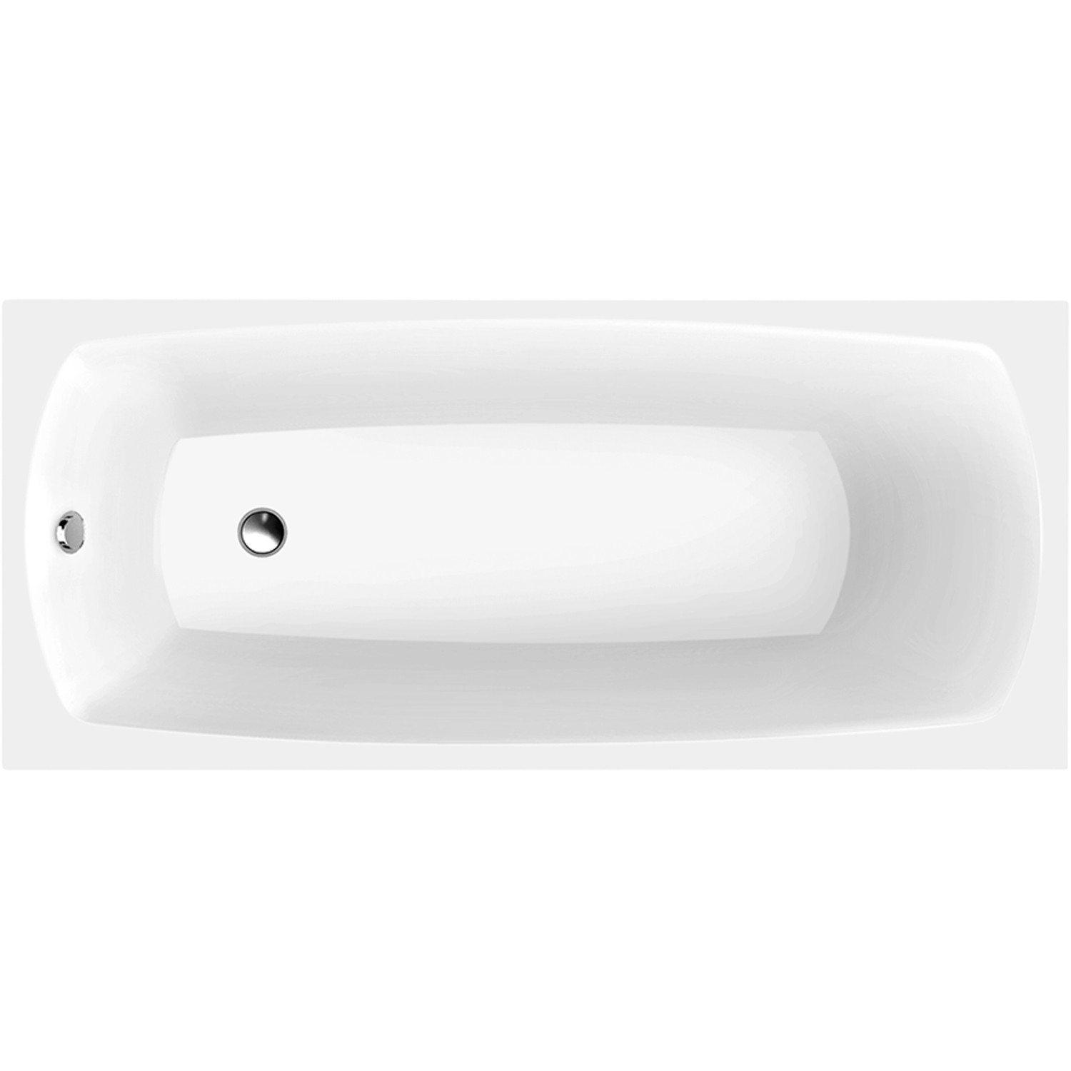 Villeroy & Boch Rechteck-Badewanne My Art 170 cm x 75 cm Weiß Alpin